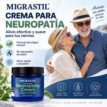 Crema Migrastil para Neuropatía│Calma que se siente al instante