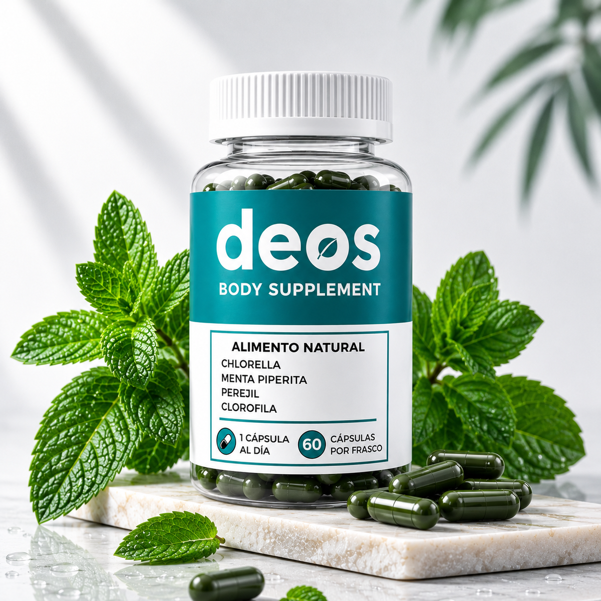DEOS DESODORANTE NATURAL  60 cap