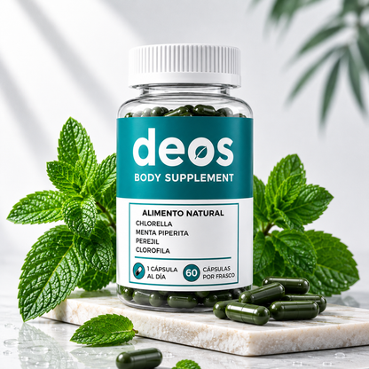 DEOS DESODORANTE NATURAL  60 cap